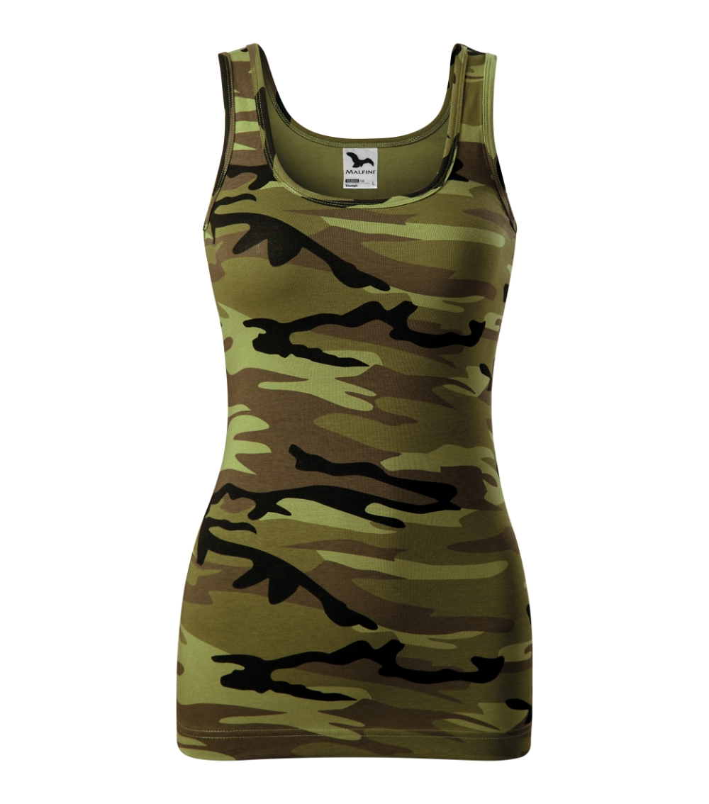 Camo Triumph – T-Shirt Damen