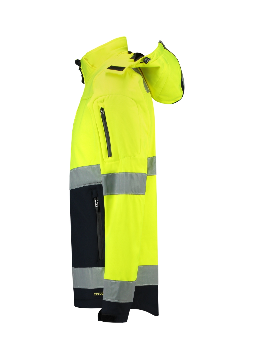 Bi-color EN ISO 20471 Softshell – Softshelljacke unisex
