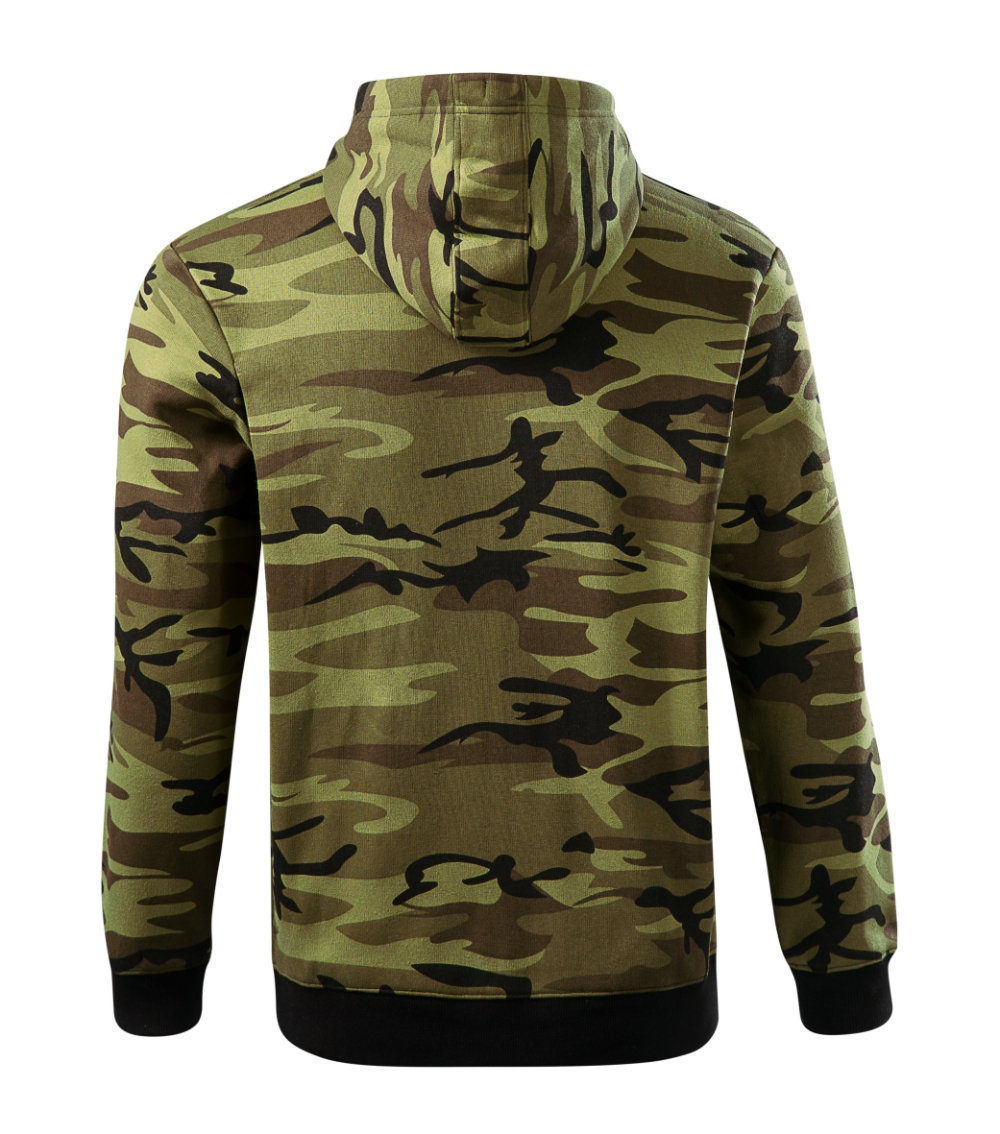 Camo Zipper – Sweatshirt Herren
